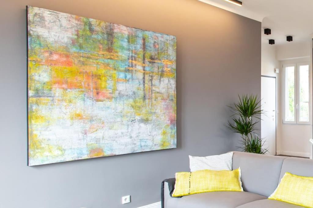 #24 Marie-Claire Suite Sea View/Balcony/Ac/5Min Port Villefranche-sur-Mer Exterior foto